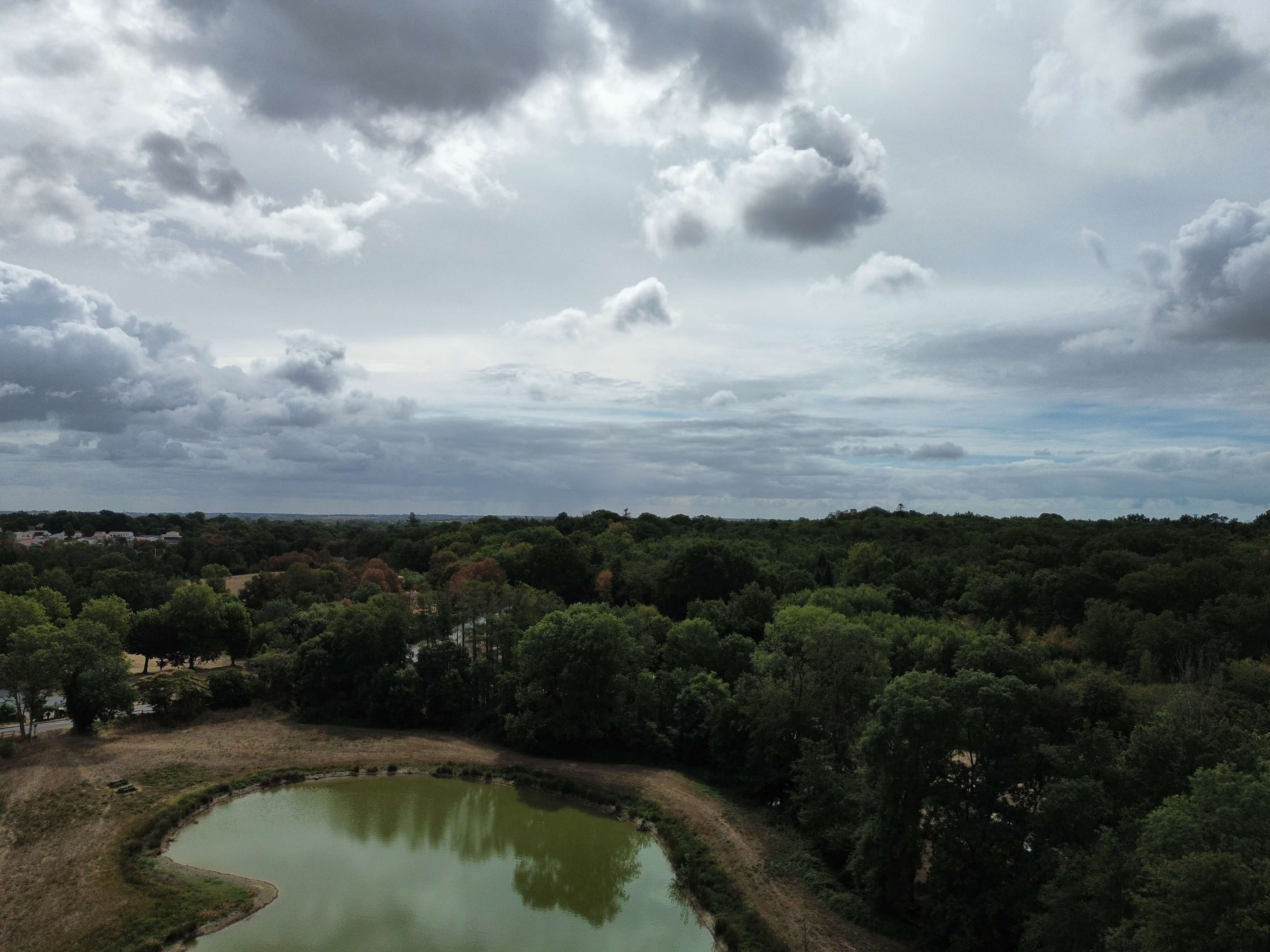Vue aérienne de Champ Saint-Père 