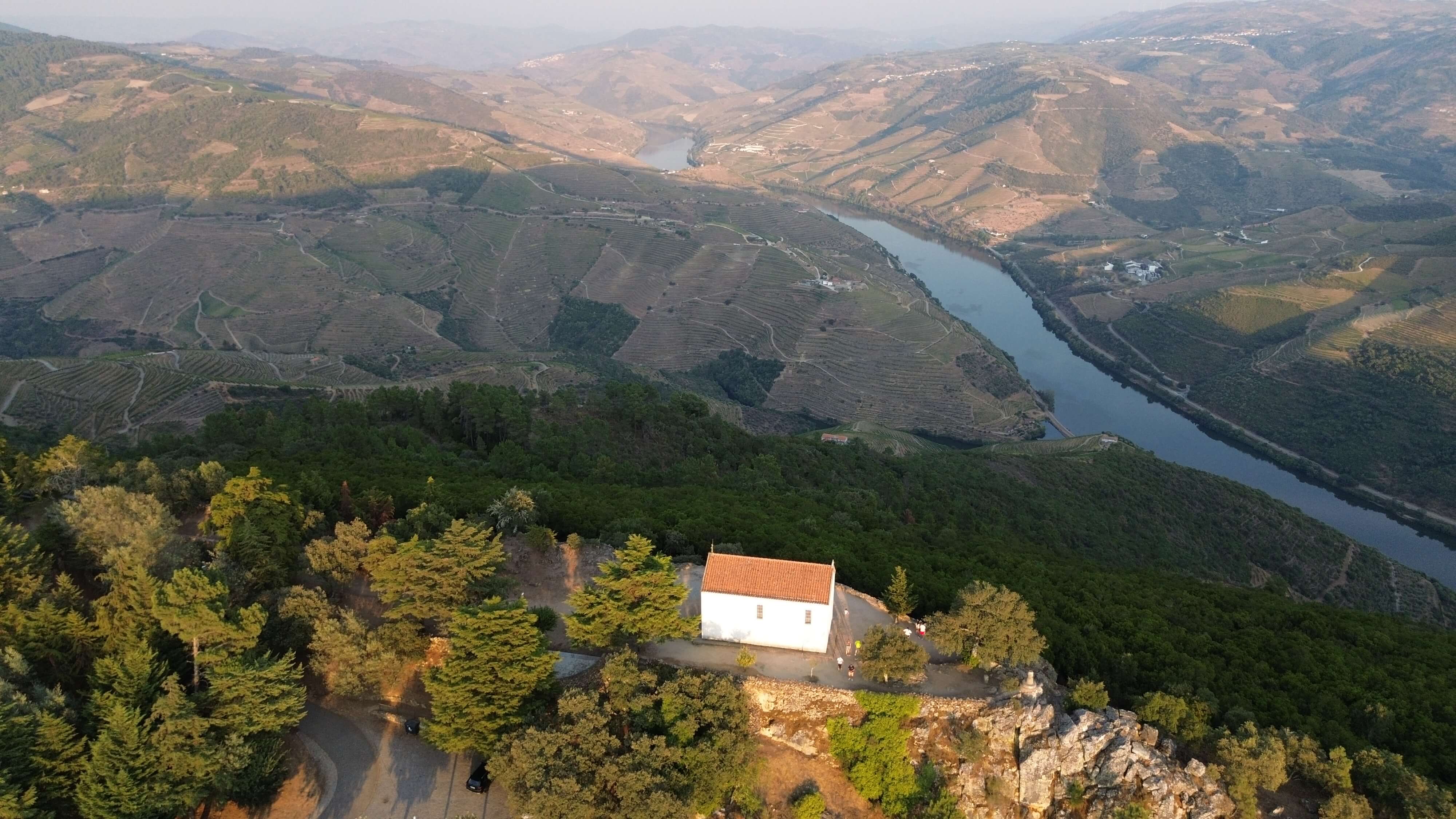Vue aérienne de Portugal 