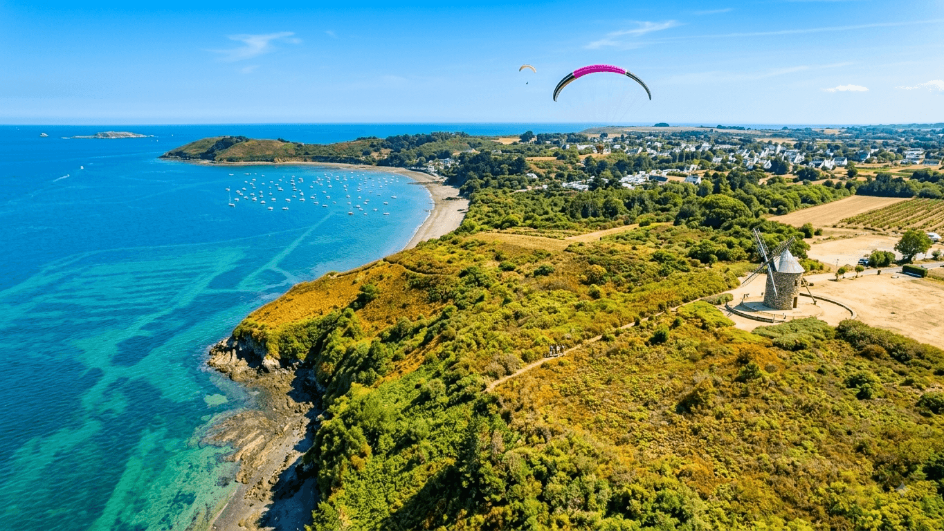 Vue aérienne de Moulin De Craca