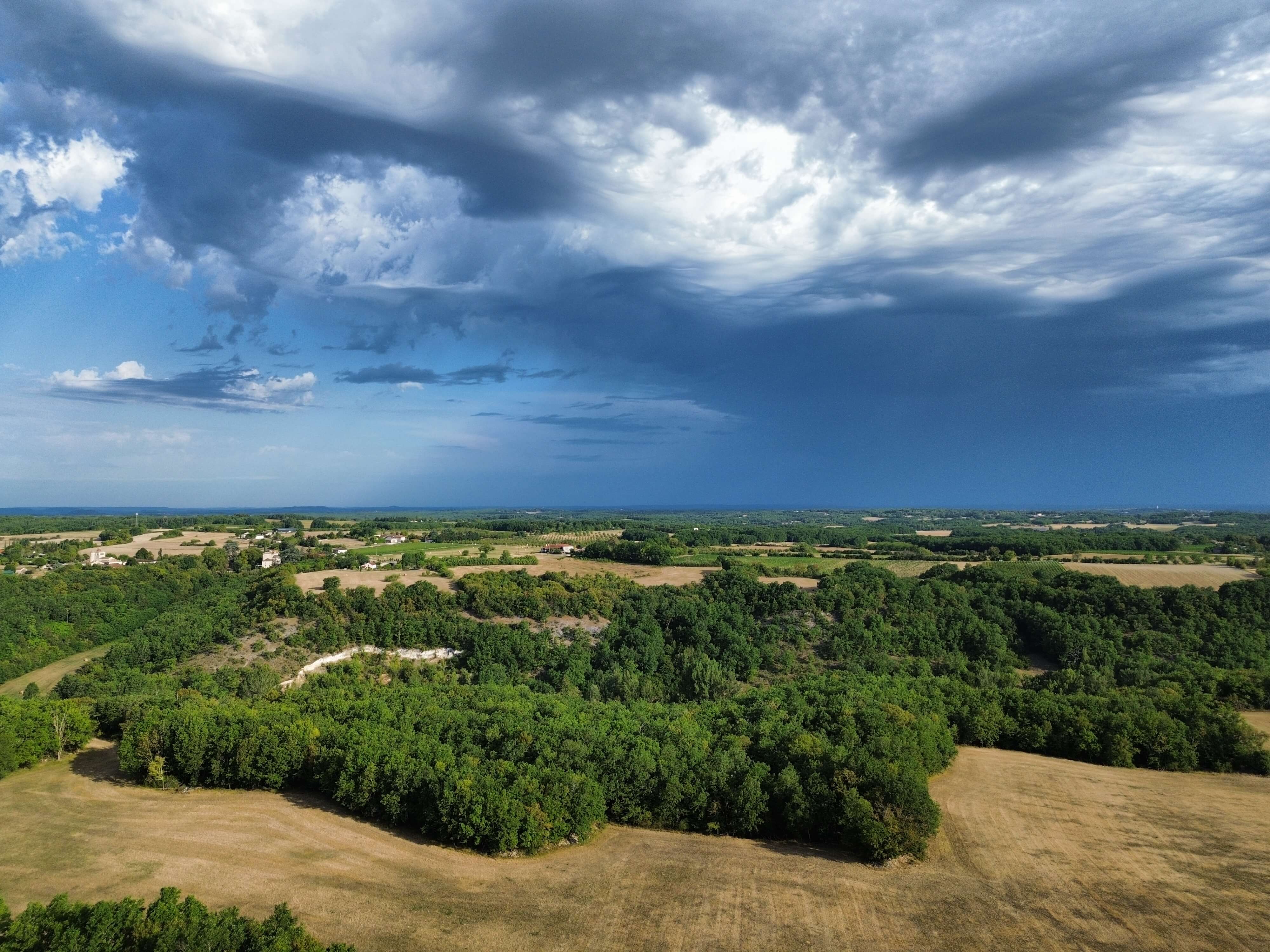 Vue aérienne de Porte Du Quercy 